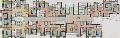 Floor Plan of Agni Pelican Heights in Pallavaram, Chennai - Image 179323