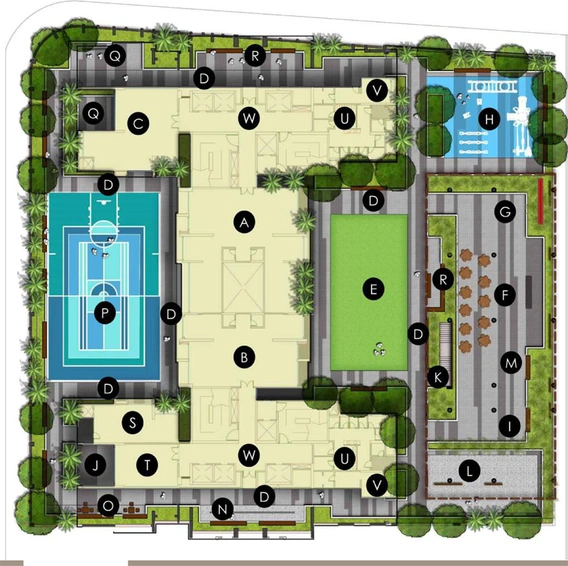 Master Plan of Fortune Florence in Borivali East, Mumbai - Image 115097
