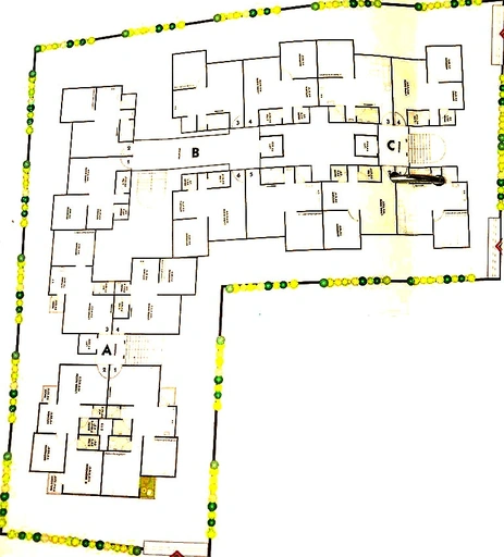 Master Plan of Hirpal Sidhhi Vinayak Residency in Pal Gam, Surat - Image 179377