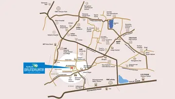 Location of Nava Brundavana - Image 179464