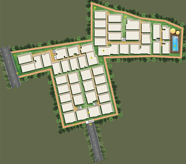 Master Plan of Nava Vaibhava in Horamavu, Bangalore - Image 179633
