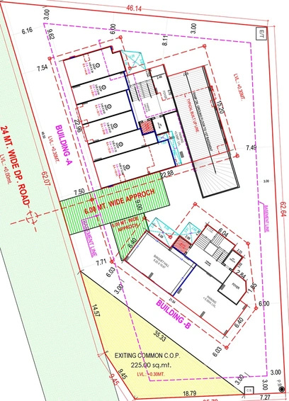 Master Plan of Sky Castlee in Dumas Road, Surat - Image 179650