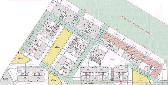 Master Plan of Pramukh Skycity World in Bamroli, Surat - Image 179677