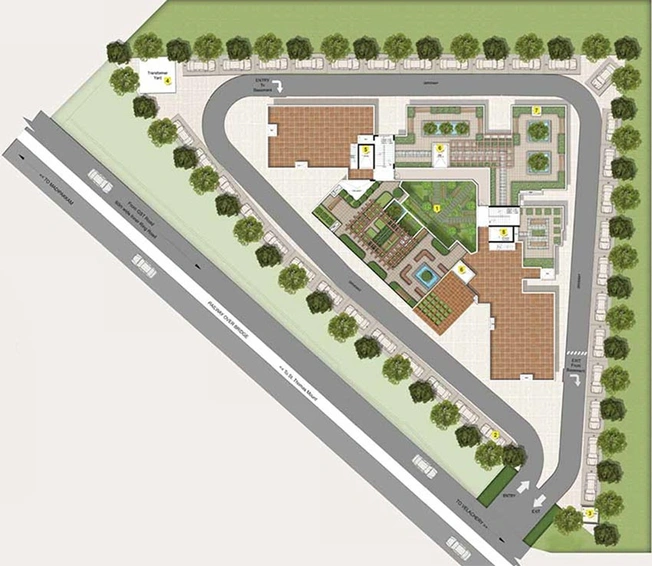 Master Plan of DRA Tuxedo in Velachery, Chennai - Image 179770