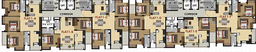Floor Plan of Salma Pine Ridge in Velachery, Chennai - Image 179812