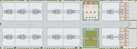 Master Plan of Swastik Green in Dindoli, Surat - Image 179986