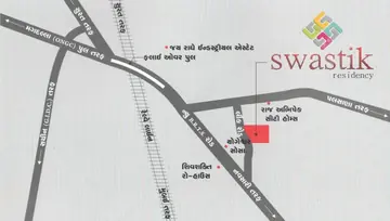 Location of Swastik Residency - Image 180015