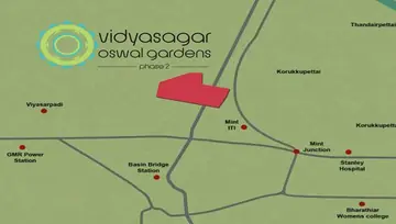 Location of Voora Vidyasagar Oswal Gardens - Image 180081
