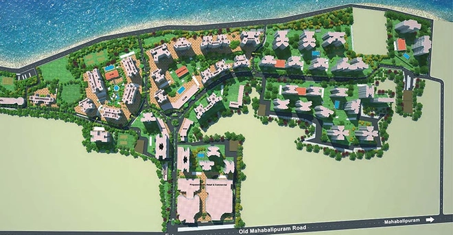 Master Plan of Egattur OMR - House of Hiranandani in Egattur, Chennai - Image 180226