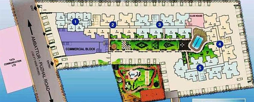 Master Plan of Lake Dugar in Ambattur, Chennai - Image 180299