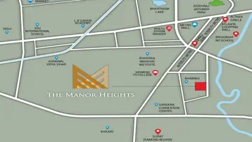 Location of Prangan The Manor Heights - Image 180374