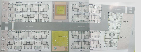 Master Plan of Rajat Toral Residency in Kamrej, Surat - Image 180408