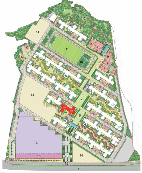 Master Plan of Lodha Casa Zest in Kolshet Road, Thane - Image 115231