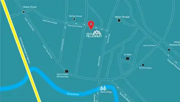 Location of Millennium Aqua - Image 180513
