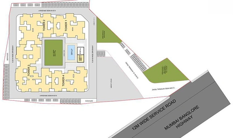 Master Plan of Saheel Itrend Waterfront in Ravet, Pune - Image 180576
