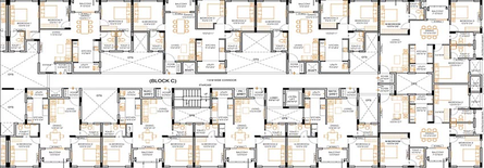 Floor Plan of XS Real Barcelona in Siruseri, Chennai - Image 180659