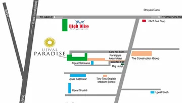 Location of Ujwal Paradise - Image 115251