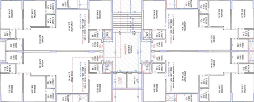 Floor Plan of Salasar Sun Sattvam in Adajan, Surat - Image 180792