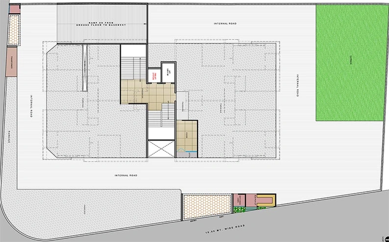 Master Plan of Paccific Tulip Residency in Vesu, Surat - Image 180811