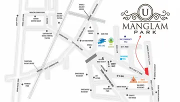 Location of Akshar Uma Park - Image 180821