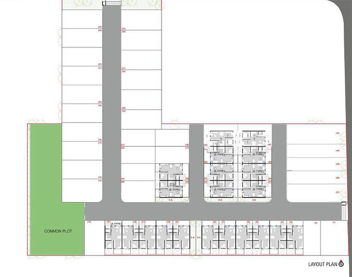 Master Plan of Avantis Umiya Bungalow 2 in Bharthana, Surat - Image 180850