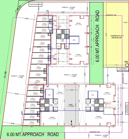 Master Plan of DM Vastu Elesta in Kamrej, Surat - Image 180898