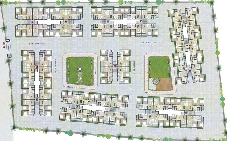 Master Plan of Victoria Township in Kamrej, Surat - Image 180961