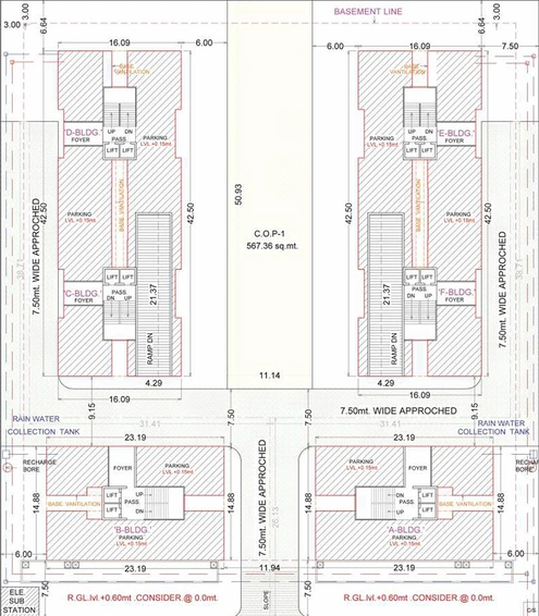 Master Plan of Keshav Vraj Platinum in Khadsad, Surat - Image 181021