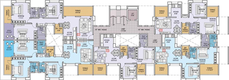 Floor Plan of Mittal Sun Aura in Sinhagad Road, Pune - Image 115267
