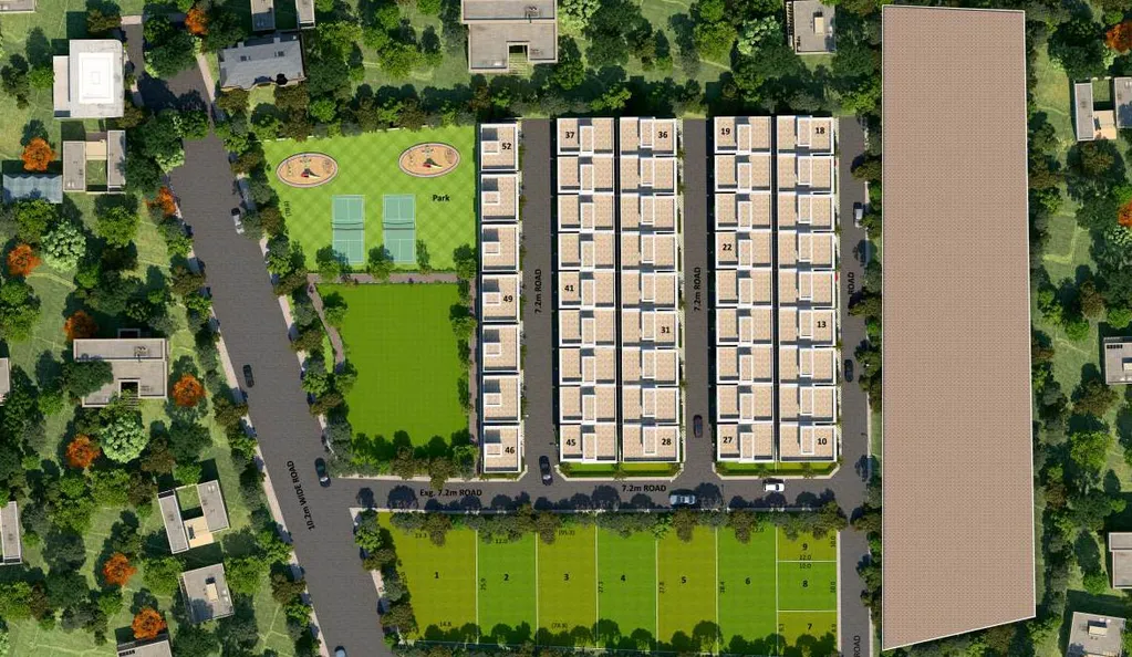 Master Plan of Nova Colours in Mogappair, Chennai - Image 181065