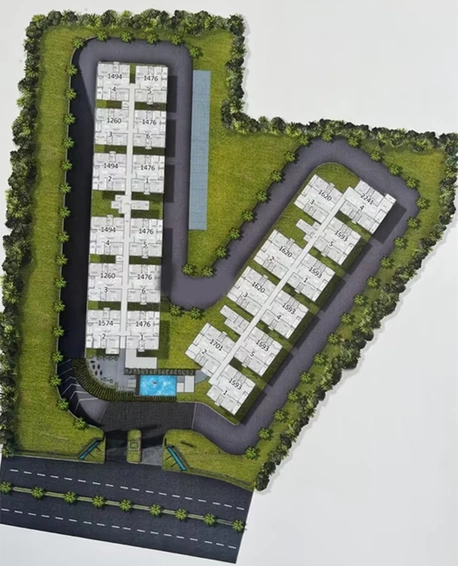 Master Plan of Elegant Takt in Yelahanka, Bangalore - Image 181137