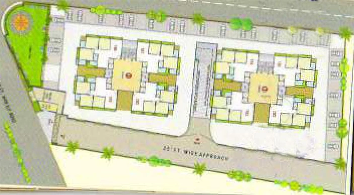 Master Plan of Anupam Venezia in Punagam, Surat - Image 181239