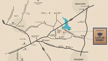 Location of Sree Adithya Lotus Park - Image 181281