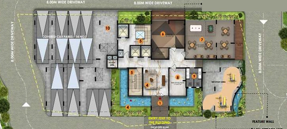 Master Plan of VBHC Aurora in Yelahanka New Town, Bangalore - Image 181300