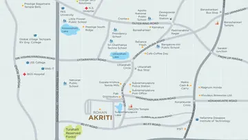 Location of Rohan Akriti - Image 181312