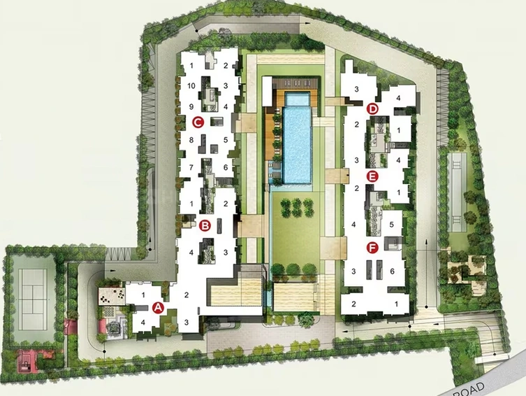 Master Plan of Rohan Akriti in Subramanyapura, Bangalore - Image 181313