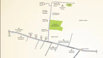 Location of Rohan Avriti - Image 181322