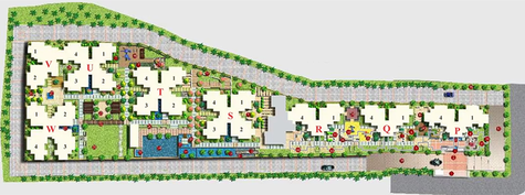 Master Plan of Rohan Jharoka 2 in Bellandur, Bangalore - Image 181344