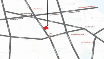 Location of Vraj Vraj Enclave & Vraj Ananta - Image 181396