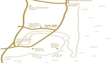 Location of Appaswamy Azure The Oceanique - Image 181465