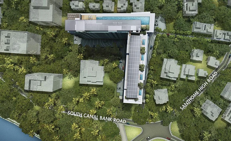 Master Plan of Appaswamy Azure The Oceanique in Nandanam, Chennai - Image 181466