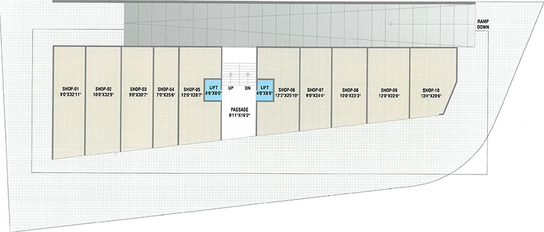 Master Plan of Omkar Aalayam Residency in Bhayli Road, Vadodara - Image 181560