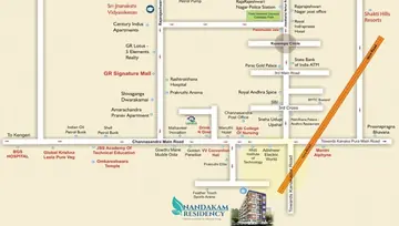 Location of Laavnya Nandakam Residency - Image 181707