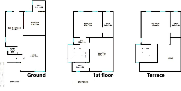 4 BHK House/Villa in Aatmiya Galaxy Resicom 1 in Makarpura, Vadodara - Image 820295