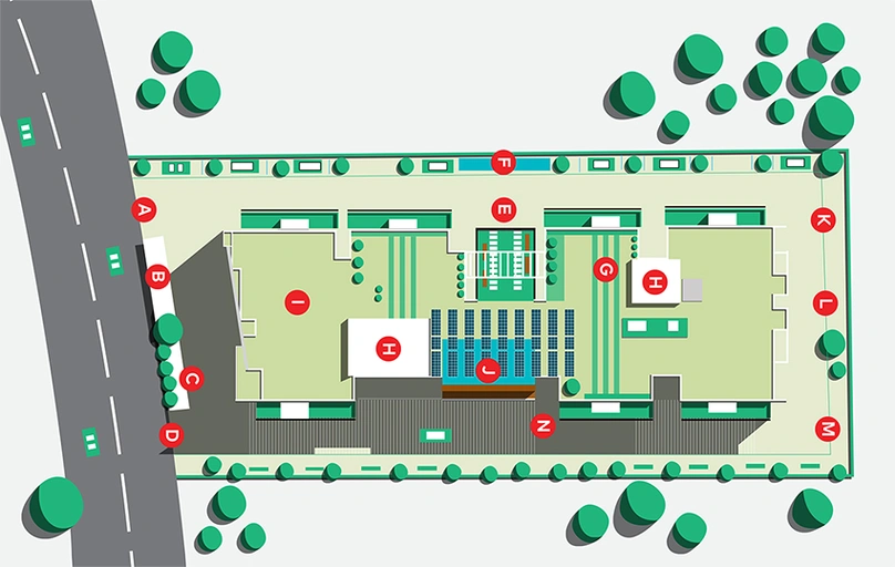 Master Plan of The Formist Treehouse in Jakkur, Bangalore - Image 181816