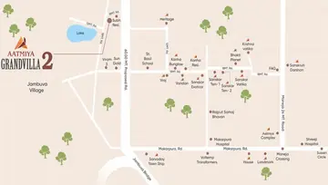 Location of Aatmiya Grand Villa 2 - Image 181795