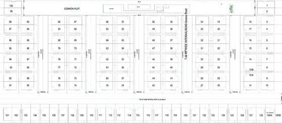 Master Plan of Aatmiya Grandvilla 18 in Makarpura, Vadodara - Image 181961
