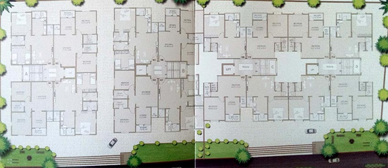 Master Plan of Aditya Residency in Manjalpur, Vadodara - Image 182042