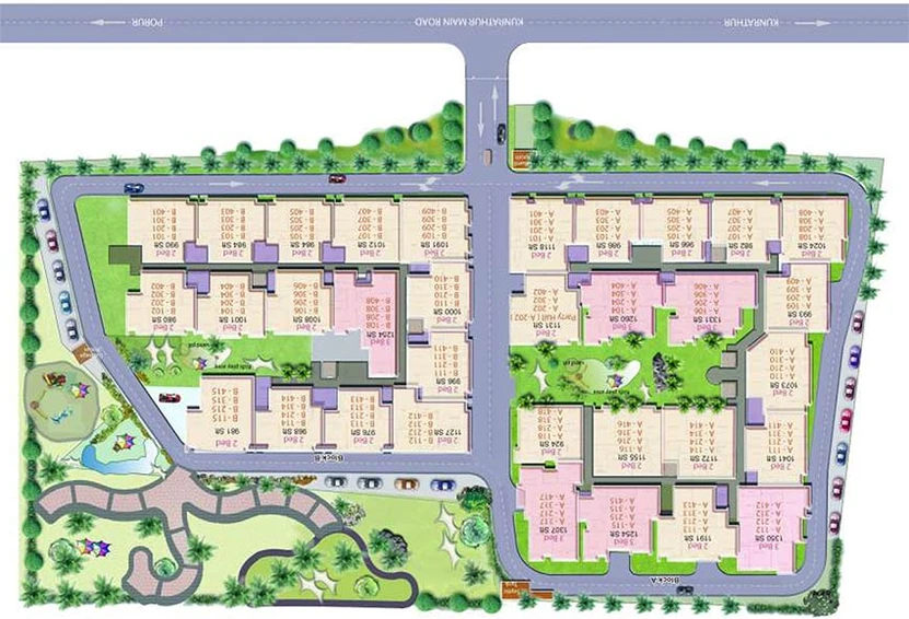 Master Plan of Deccan Apporva in Kovur, Chennai - Image 182048
