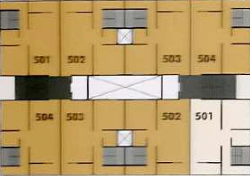 Floor Plan of Akshar Paradise Apartments in Atladara, Vadodara - Image 182104